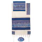 The Twelve Tribes in Blue tallit