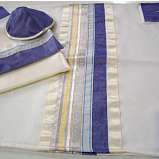 Tallit Gold and Blue
